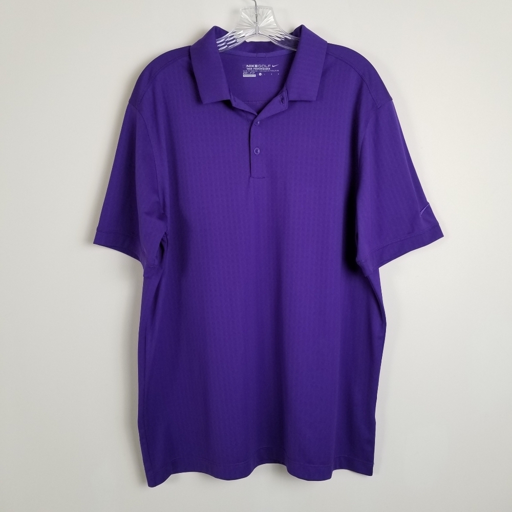 Nike Golf Dri Fit Polo Shirt Large